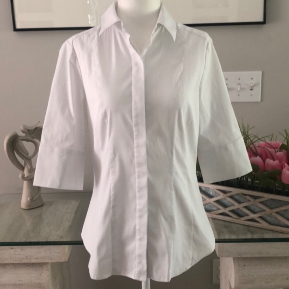 White House Black Market Button up 10